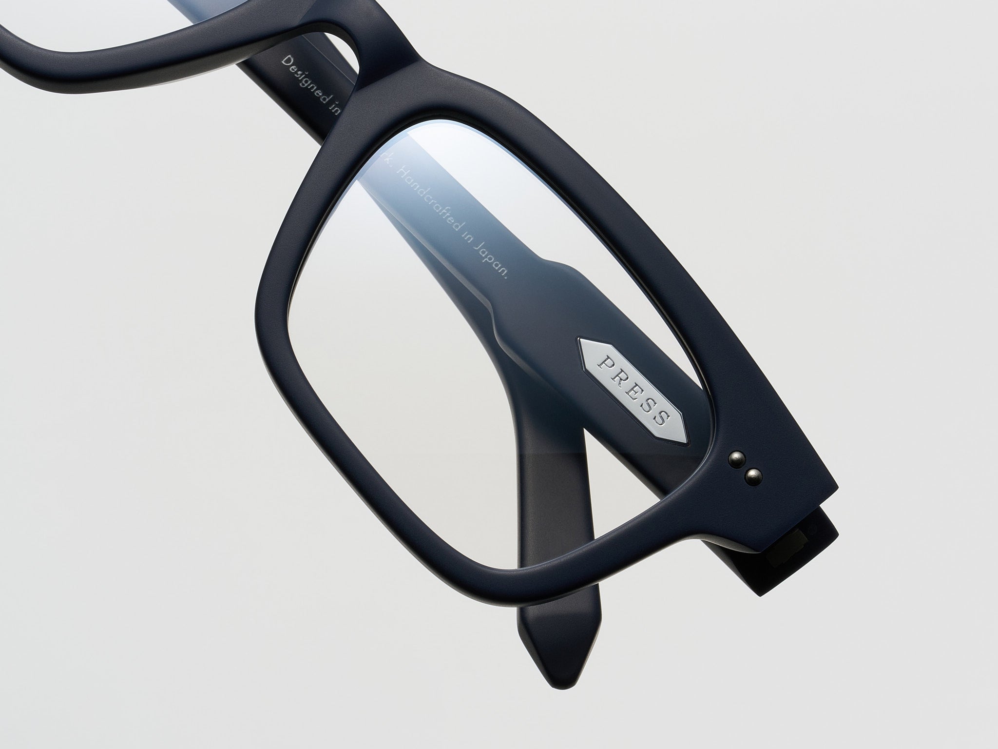 Press The Genius Optical Matte Navy / Silver