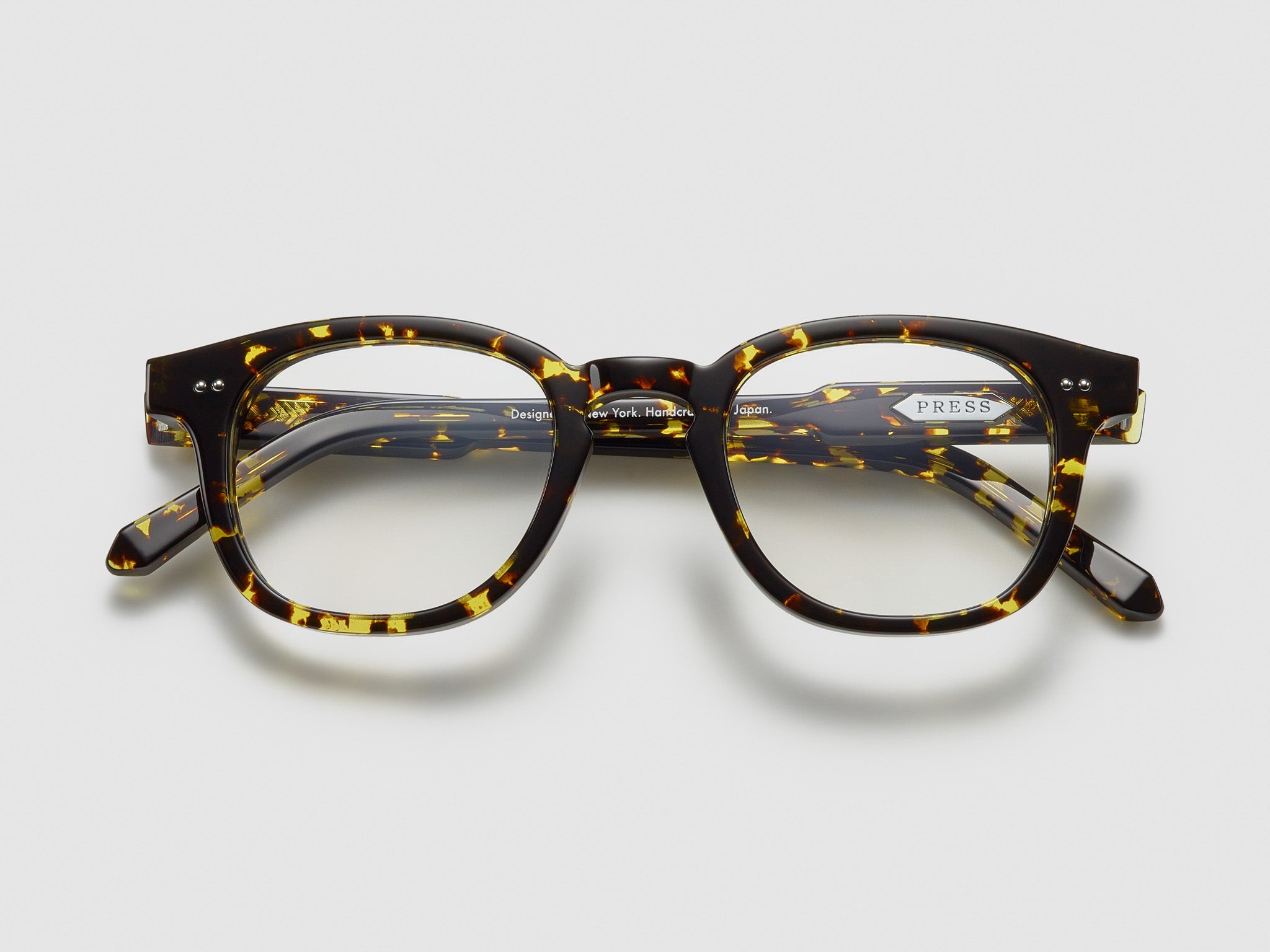 Press The Rebel Optical Tokyo Tortoise / Silver