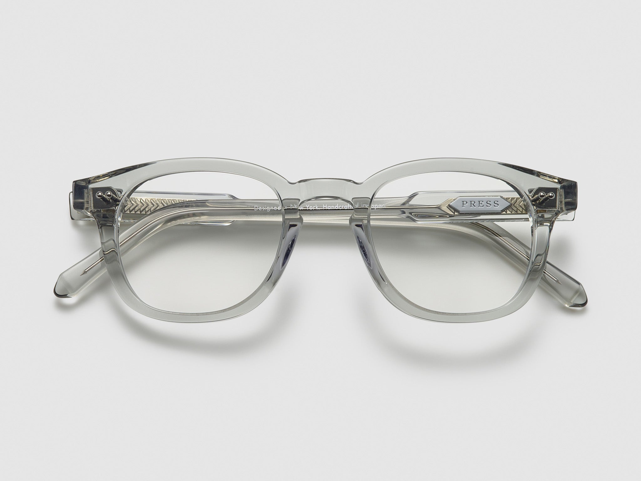 Press The Rebel Optical Smoke Crystal / Silver