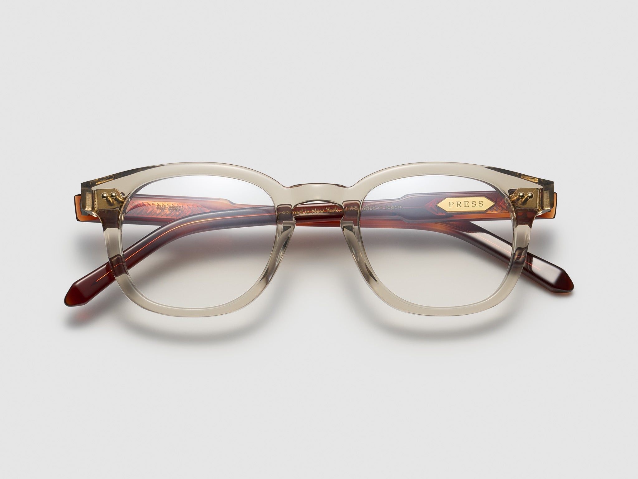 Press The Rebel Optical Champagne Demi / Gold