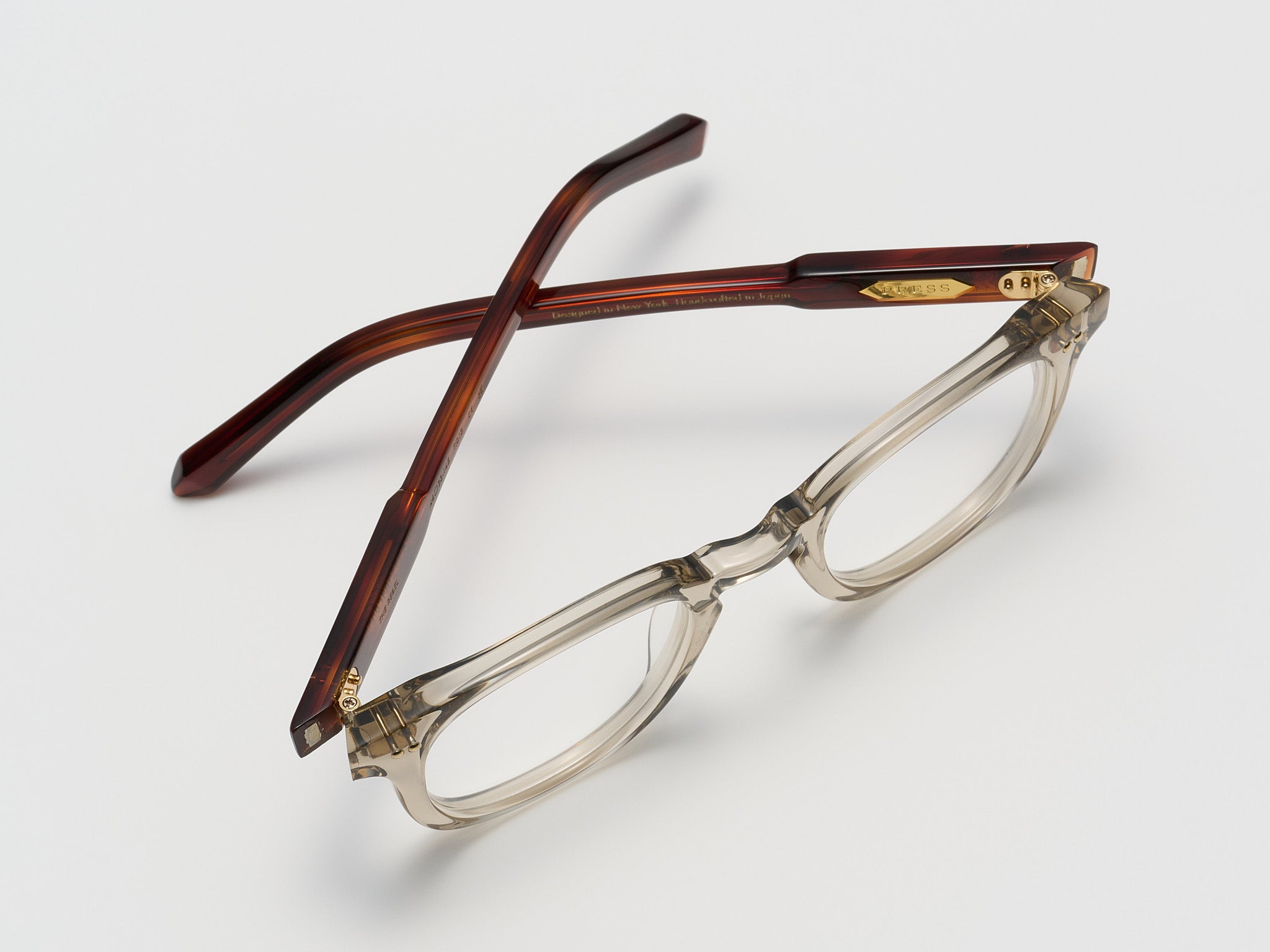 Press The Rebel Optical Champagne Demi / Gold