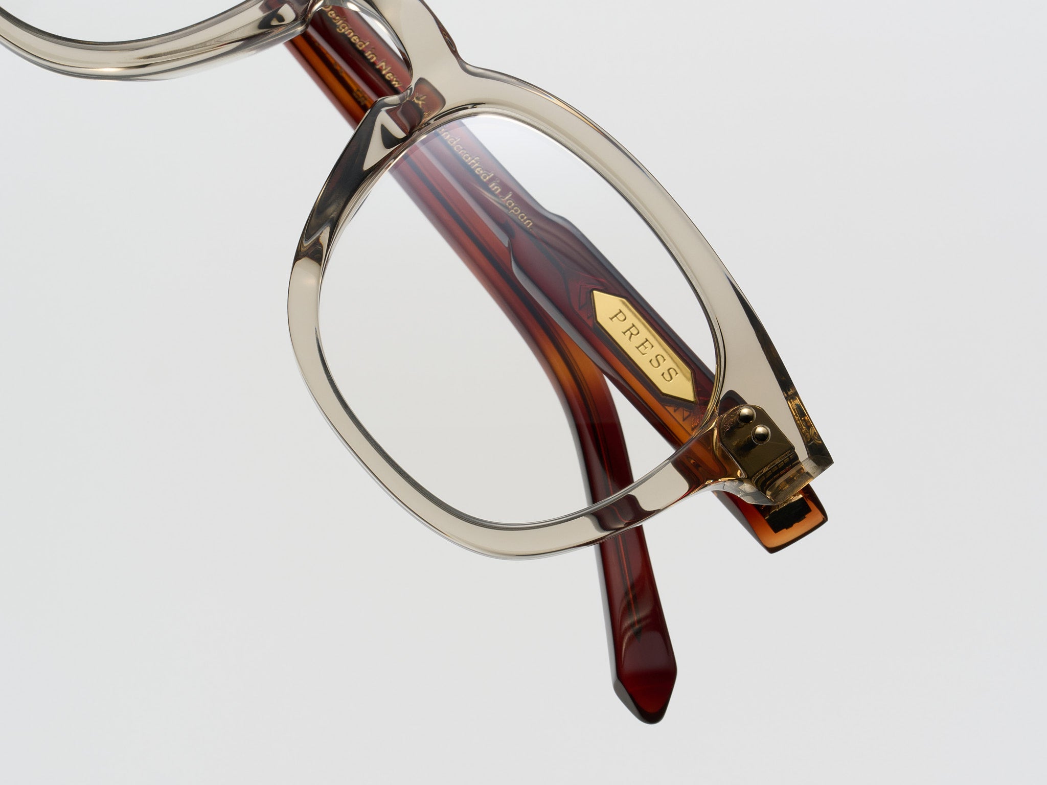 Press The Rebel Optical Champagne Demi / Gold