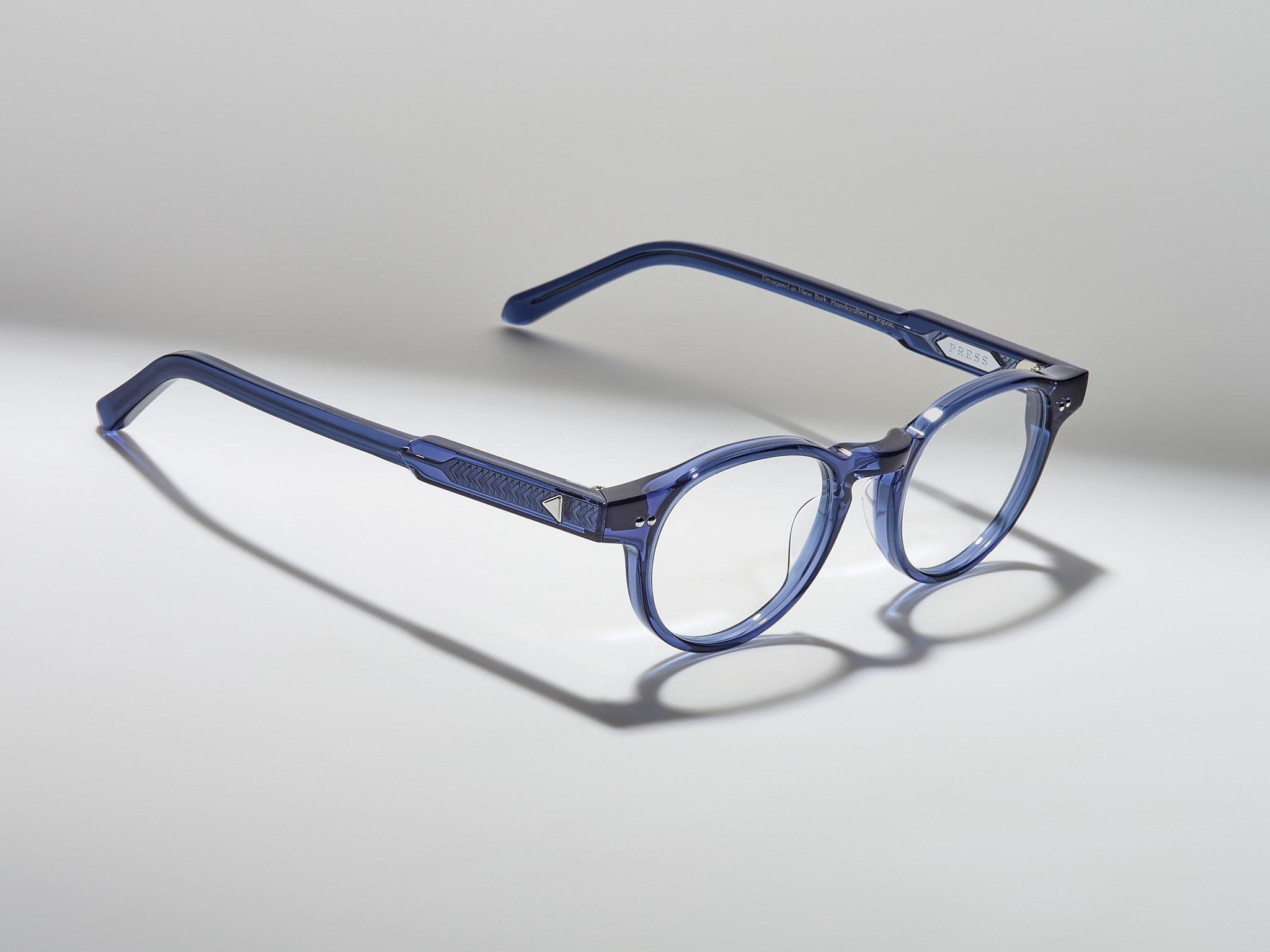 Press The Song Optical Blue Crystal / Silver