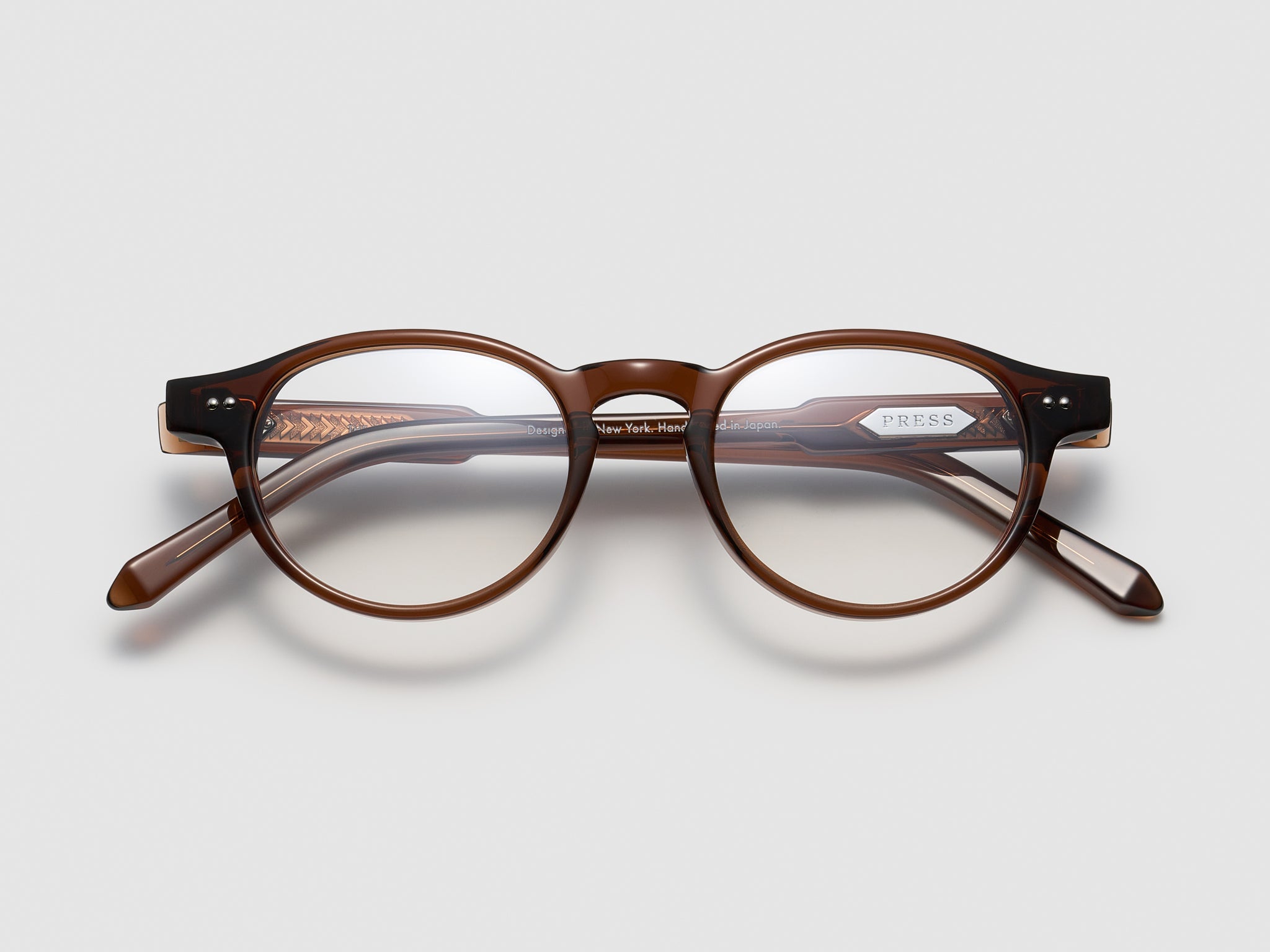 Press The Song Optical Cognac / Silver