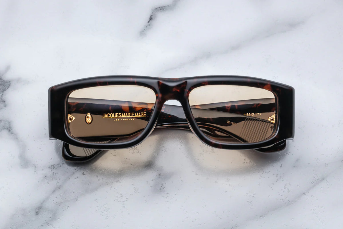 Jacques Marie Mage Romi Sunglasses in 6D Agar Yellow