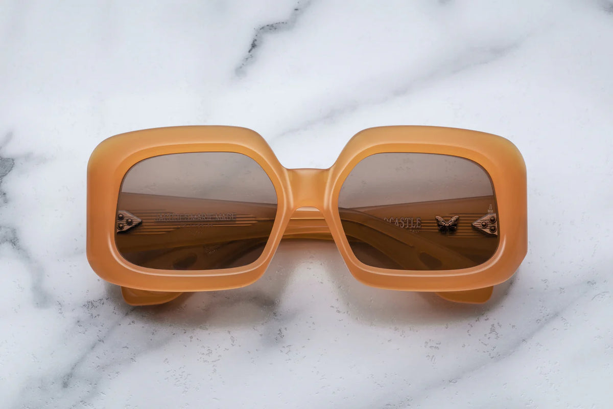 Jacques Marie Mage Starcastle Sunglasses in 13K Bengal Fawn
