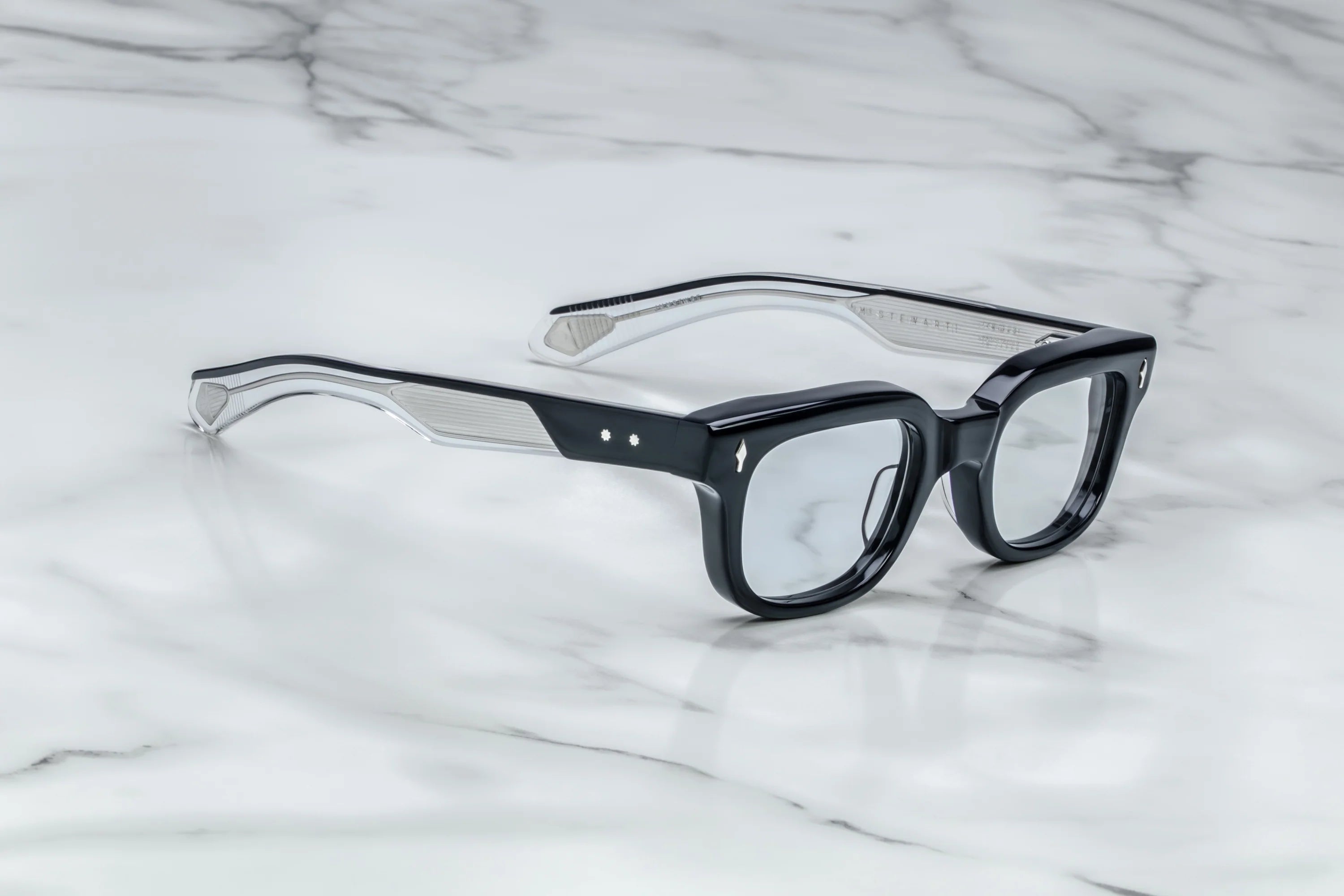 Jacques Marie Mage Stewart in 8F Skye Superlight Blue - Side View