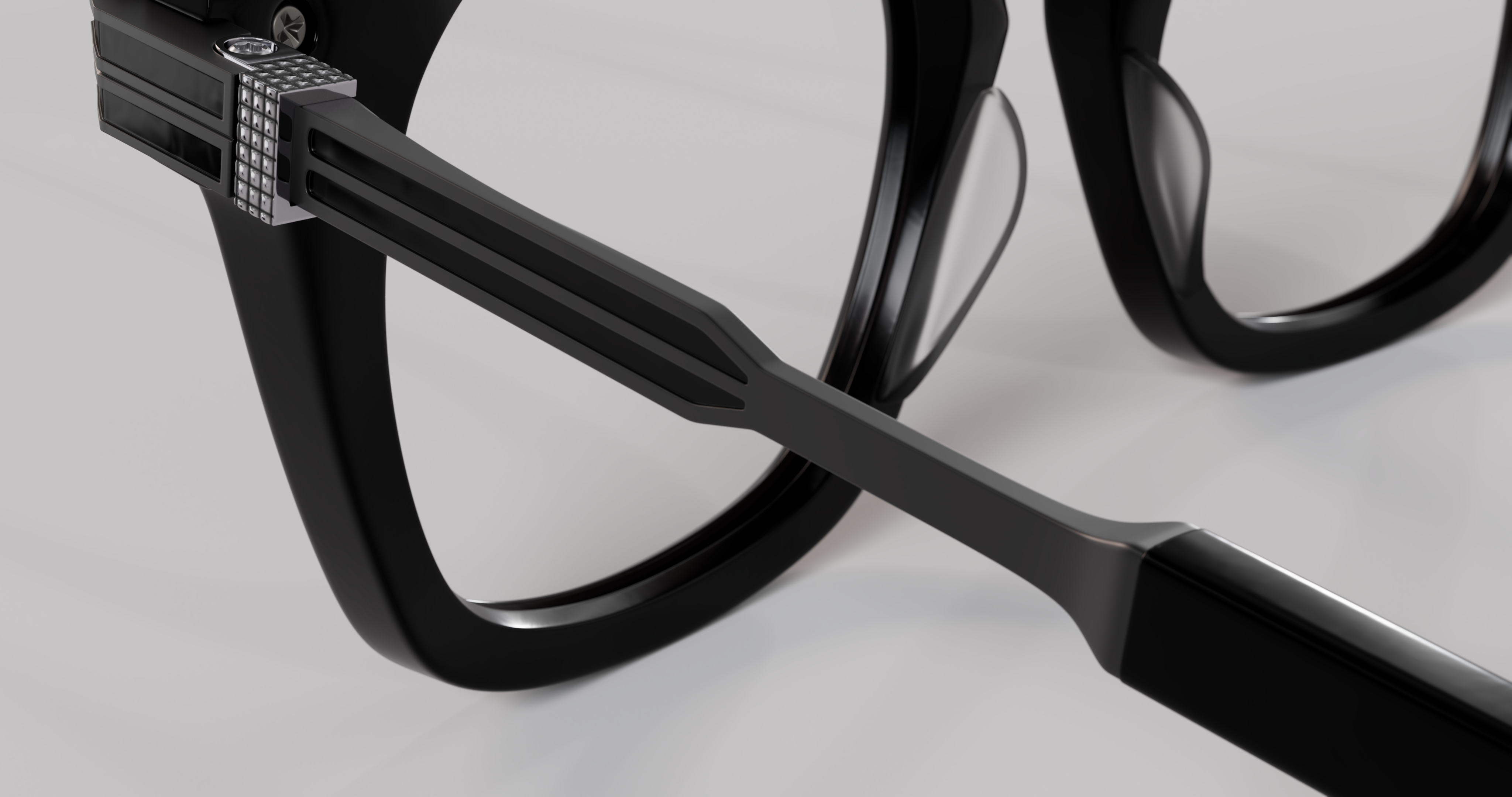 Masunaga MOC 005 Color C — Matte Black / Black