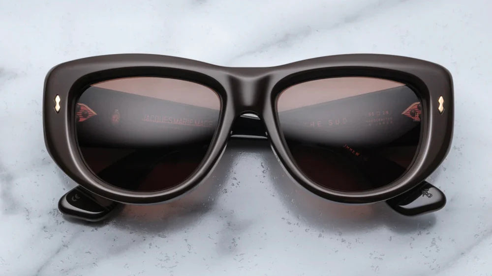 Jacques Marie Mage Erin Wasson The Sud in 13R Eve Choco - Luxury Eyewear