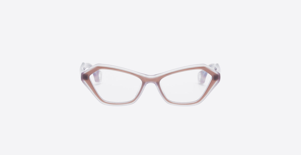 Blake Kuwahara Wells Sunglasses in Nude