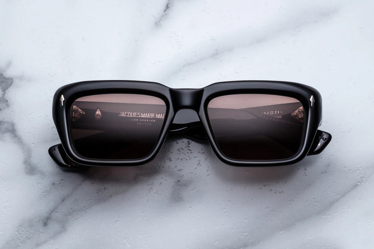 Jacques Marie Mage Walker in 18K Willow Deep Brown - Luxury Eyewear
