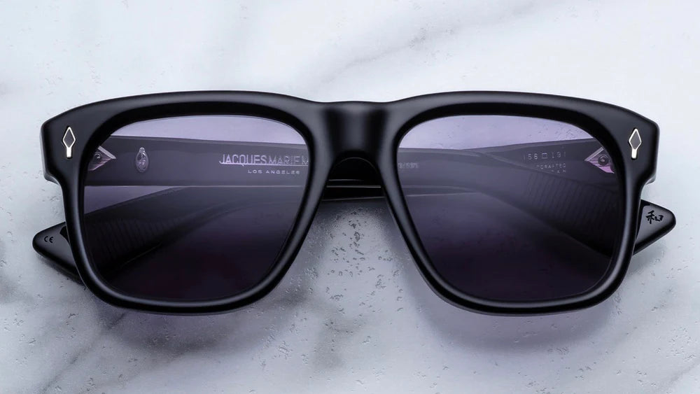 Jacques Marie Mage Epoxy II Yves Sunglasses in K28 Fumee