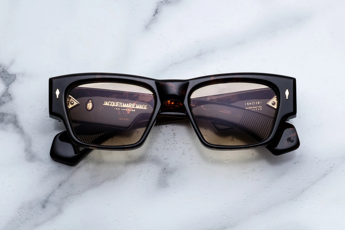 Jacques Marie Mage Zimmerman Sunglasses in 6D Agar Yellow