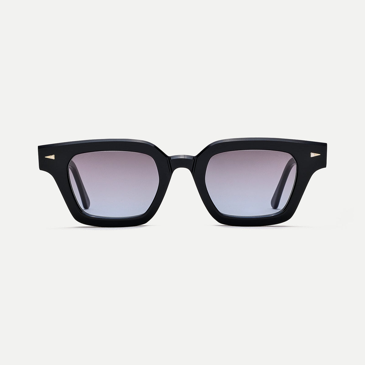 Ahlem Boétie Sunglasses in Black/Blue Gradient