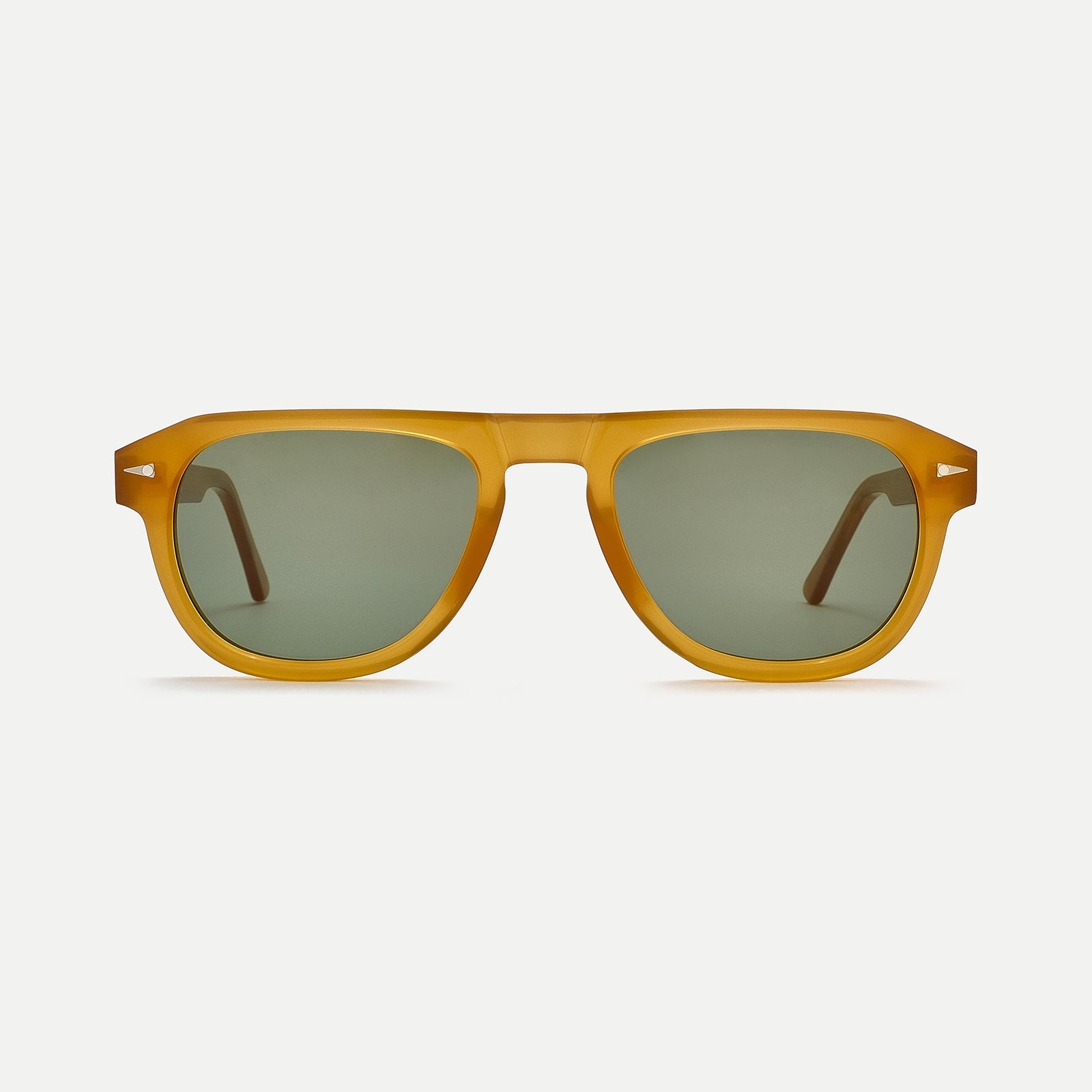 Ahlem Carrousel Sunglasses in Peach/Khaki