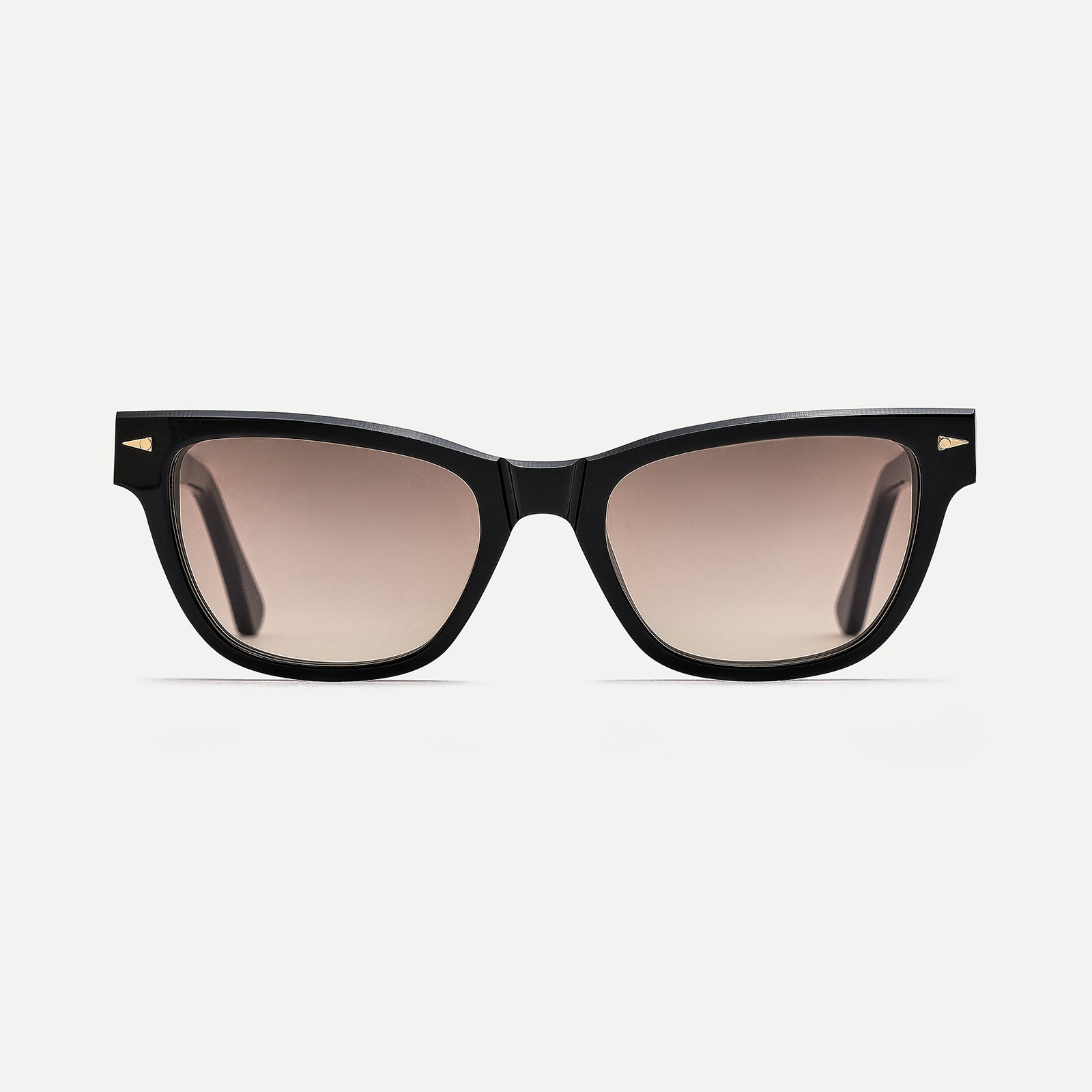 Ahlem Cassette Sunglasses in Black/Rain Gradient