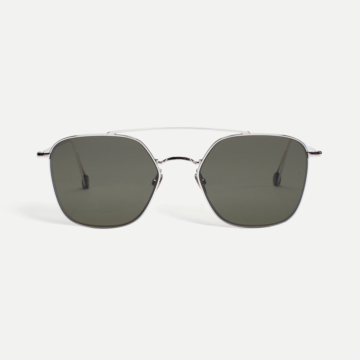 Ahlem Concorde Sunglasses in White Gold/Grey