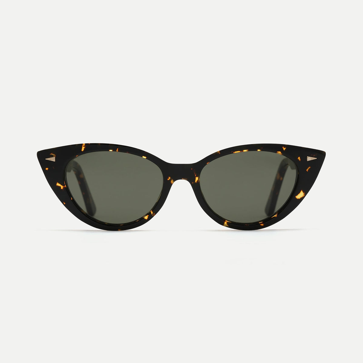 Ahlem Gambetta Sunglasses in Yellow Turtle/G15