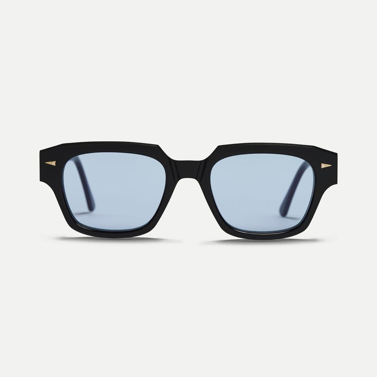 Ahlem Rivoli Sunglasses in Black/Sky Blue