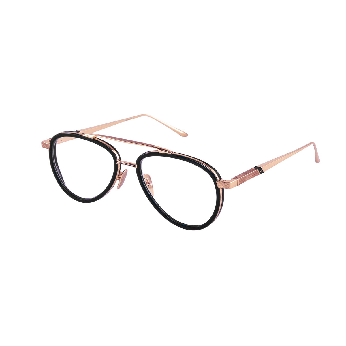 Leisure Society Lucienne in Black / Tortoise 18K