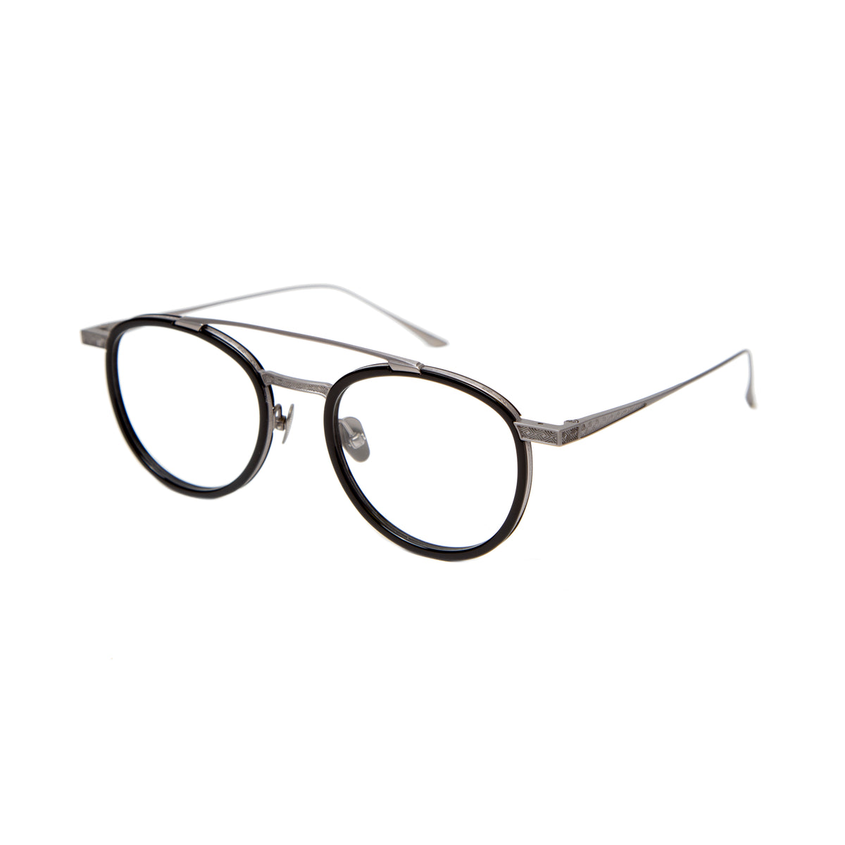 Leisure Society Corbusier in Black / Antique Silver
