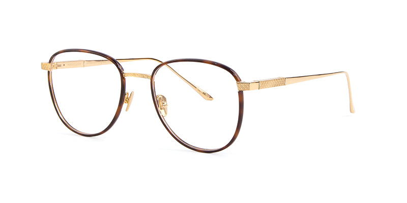 Leisure Society Magellan in 18K Gold / Tortoise