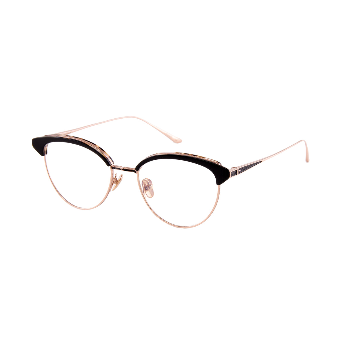 Leisure Society Lassen in Black Tortoise / 18K Rose Gold