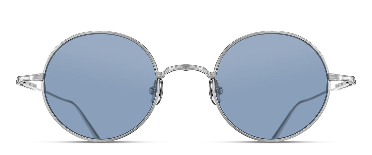 Matsuda M3168 Sunglasses in Brushed Silver