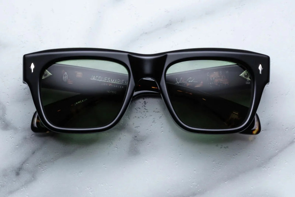 Jacques Marie Mage Johnny Cash Cash Sunglasses in 9A NOIR 9 SERPENT