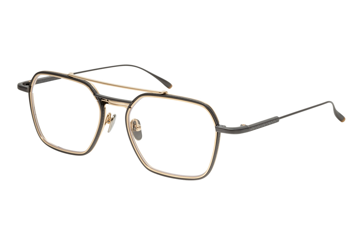 Masunaga x Kenzo Takada Clematis Optical in Black/Gold