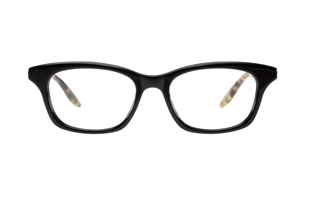 Barton Perreira Nandi eyeglasses in Black / Tokyo Tortoise at Visionary Optics NYC