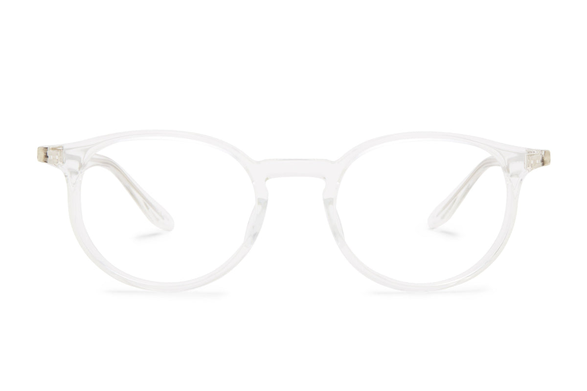 Barton Perreira Norton eyeglasses in Crystal at Visionary Optics NYC