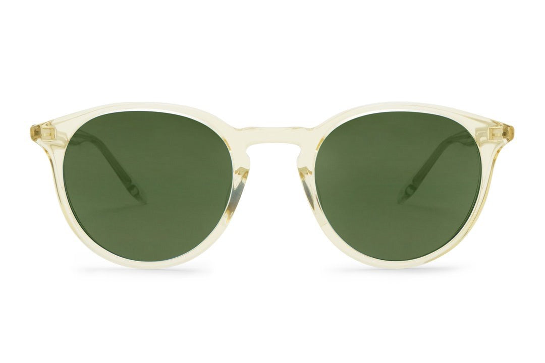 Barton Perreira Princeton sunglasses in Champagne / Vintage Green at Visionary Optics NYC