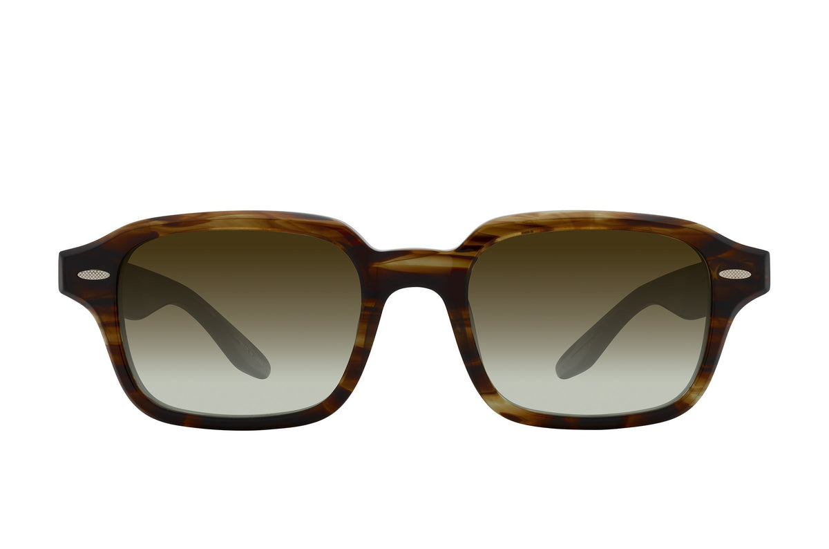 Barton Perreira Remi sunglasses in Sulcata Tortoise / Olive Gradient at Visionary Optics NYC