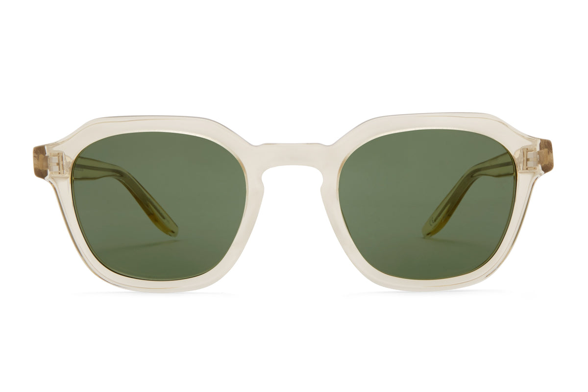 Barton Perreira Tucker sunglasses in Champagne / Vintage Green at Visionary Optics NYC