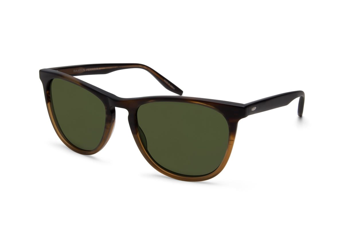 Barton Perreira Tuco sunglasses in Matte Tortuga Gradient / Safari Polarized at Visionary Optics NYC