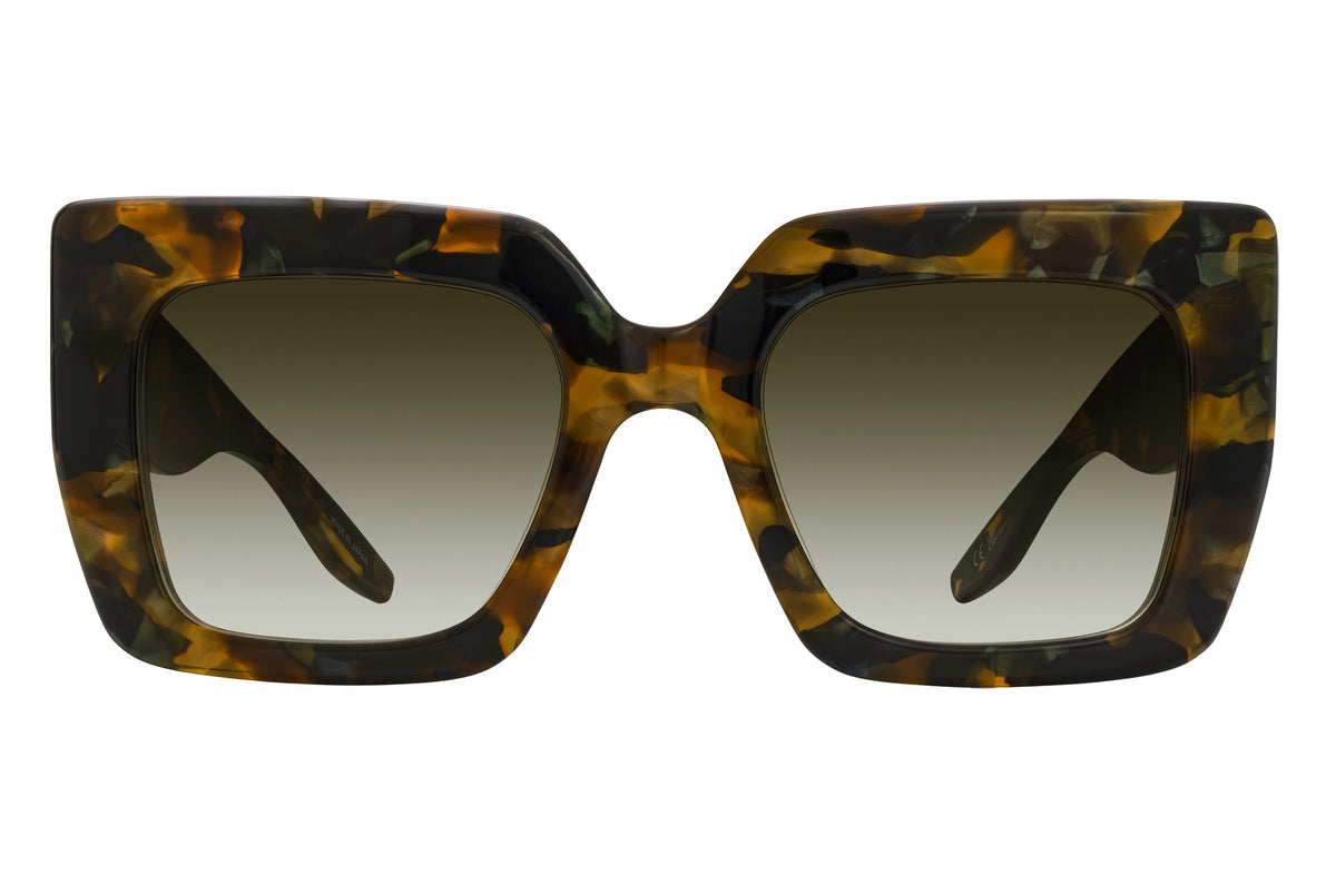 Barton Perreira Wailua sunglasses in Umber Jade / Olive Gradient at Visionary Optics NYC