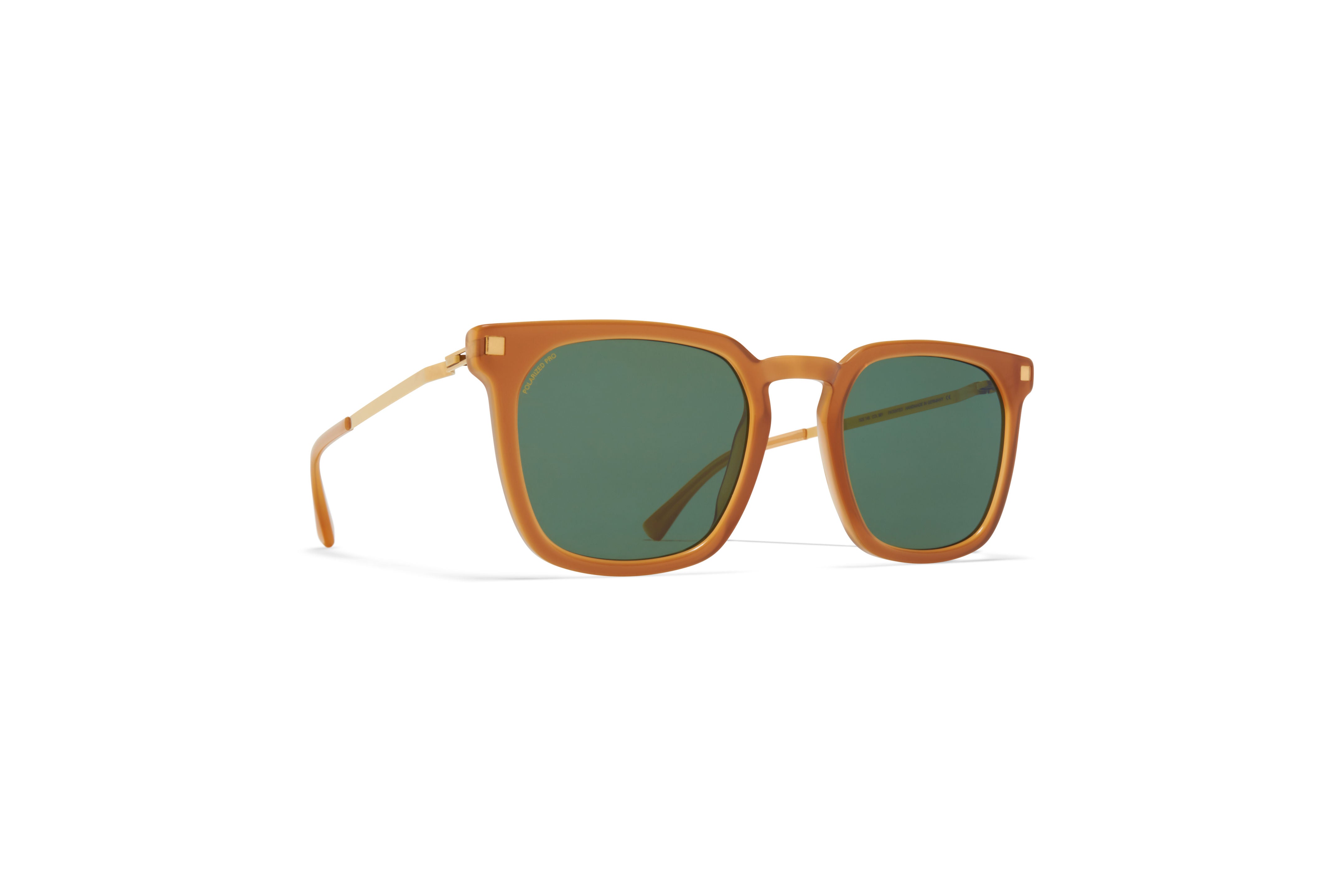 MYKITA BORGA Sunglasses C99 Brown Dark Brown/Glossy Gold
