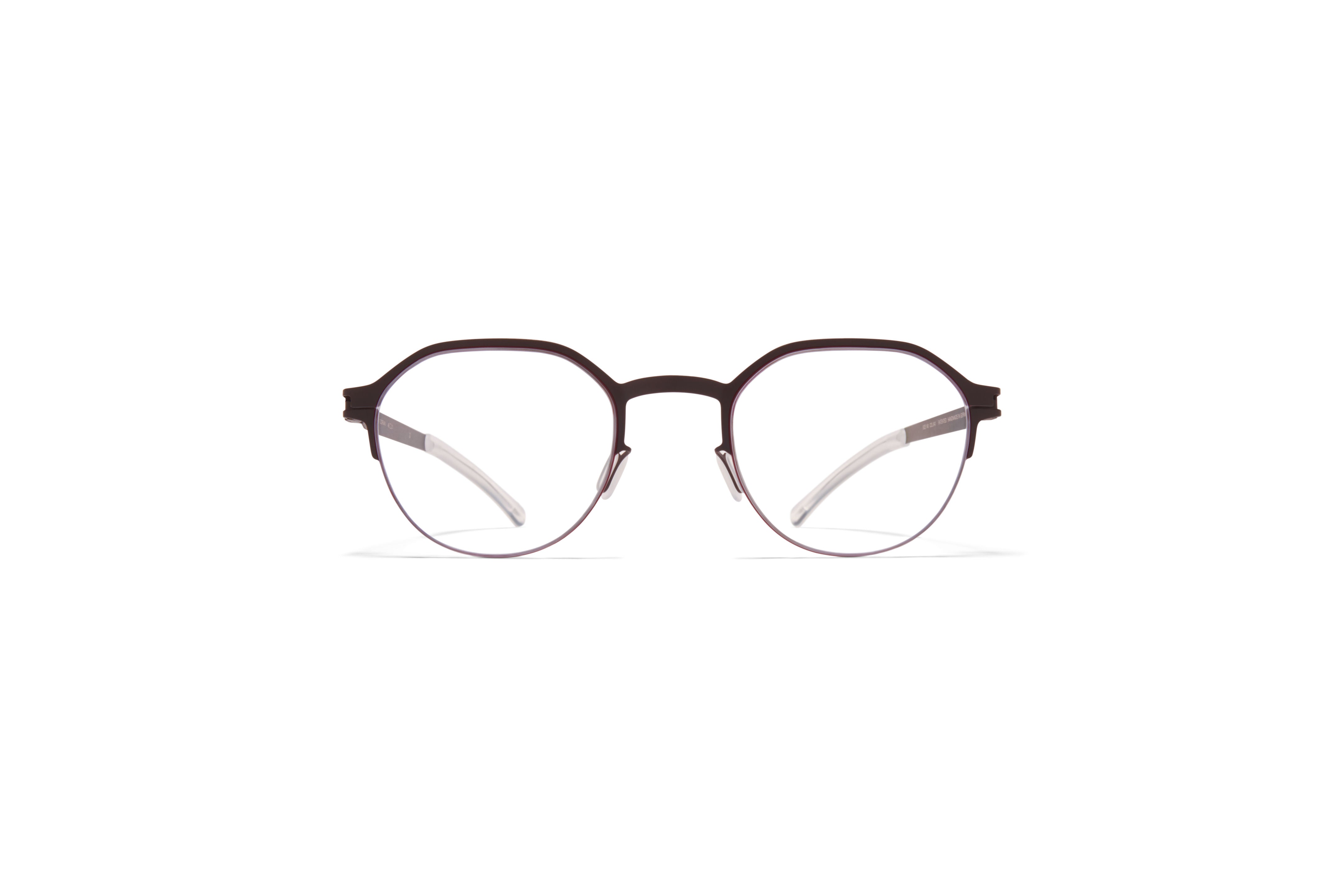 MYKITA DORIAN Optical Ebony Brown/Cranberry