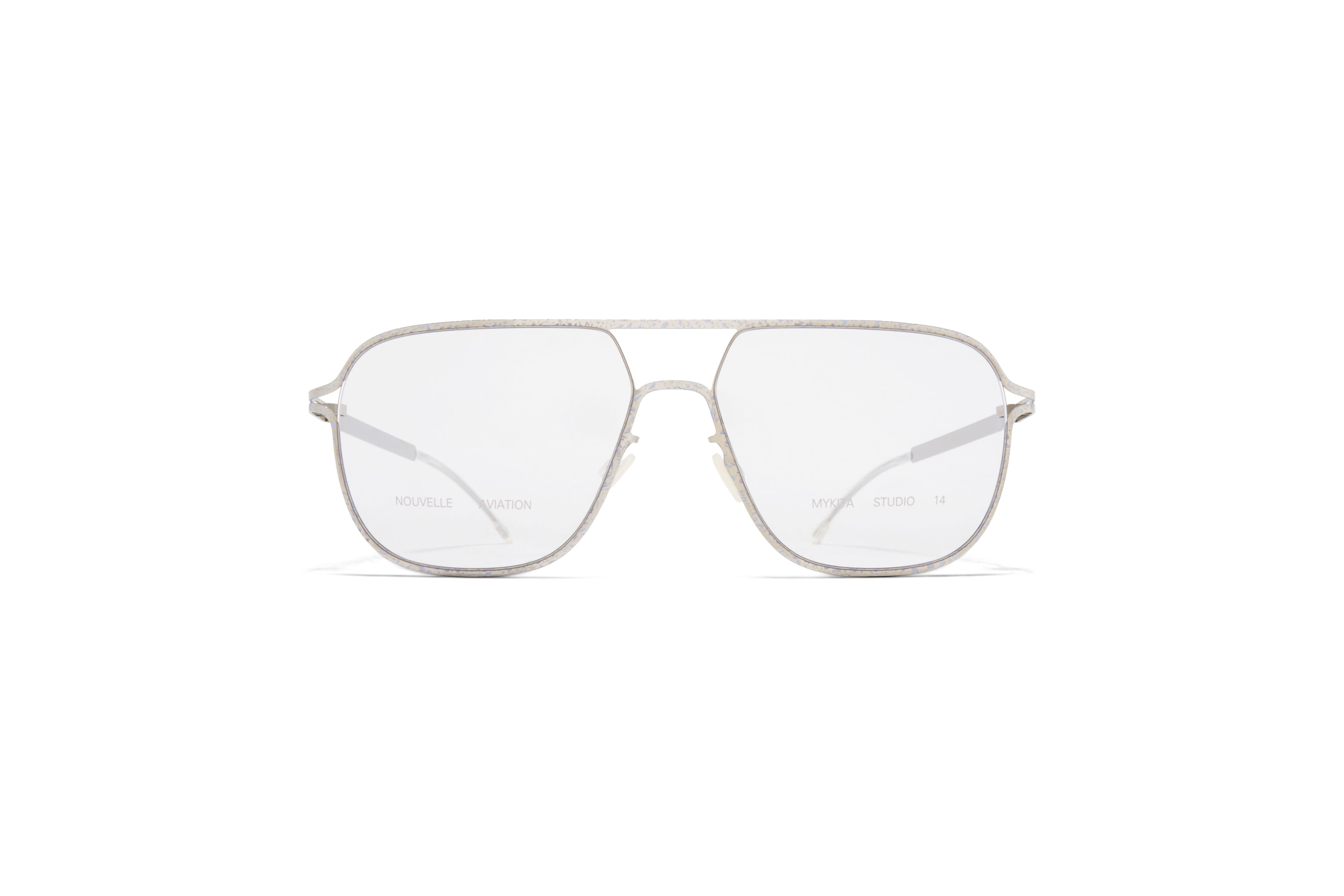 MYKITA STUDIO14.1 Optical Silver/Pastel Grey Terrazzo