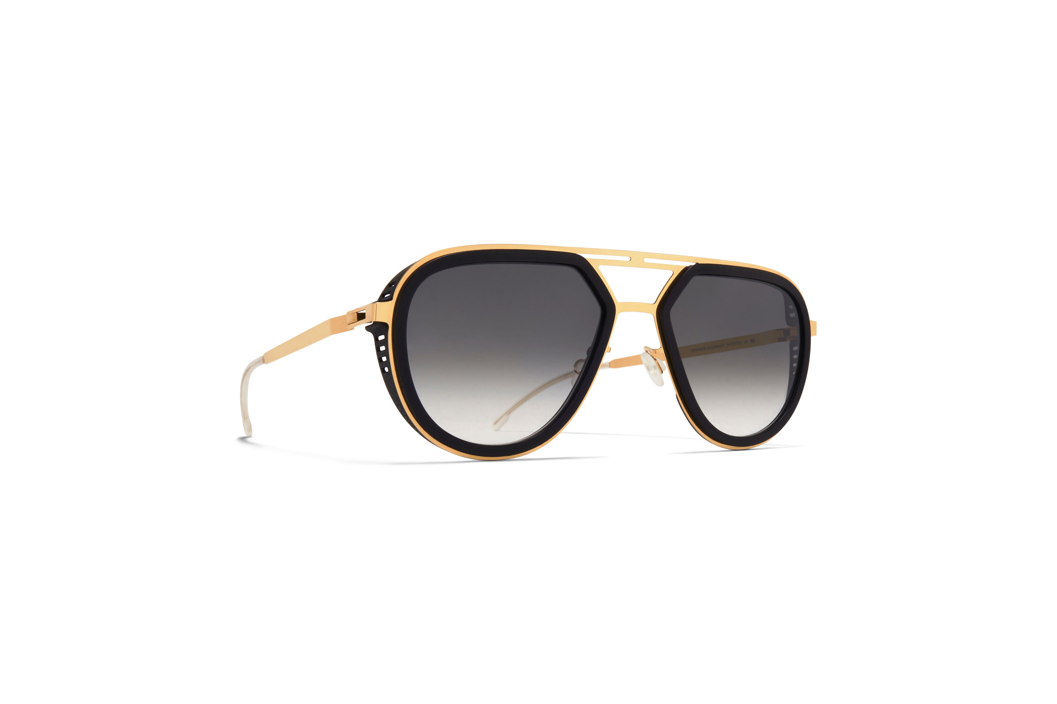 MYKITA CYPRESS Sunglasses MH7 Pitch Black/Glossy Gold