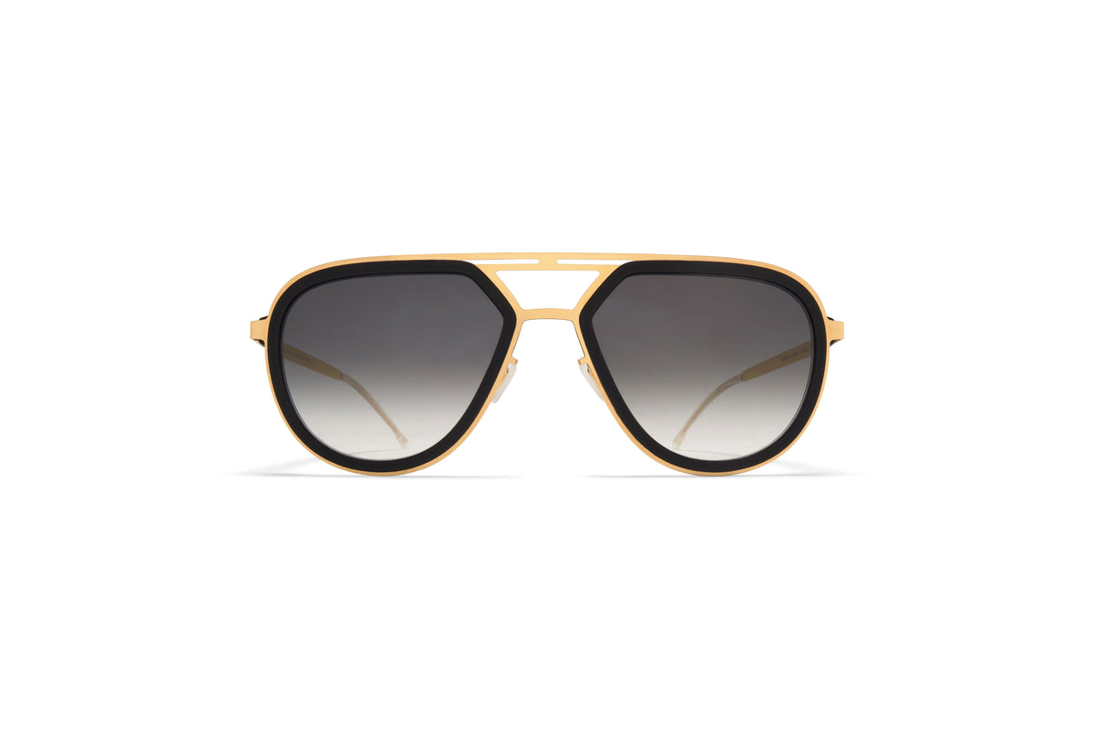 MYKITA CYPRESS Sunglasses MH7 Pitch Black/Glossy Gold
