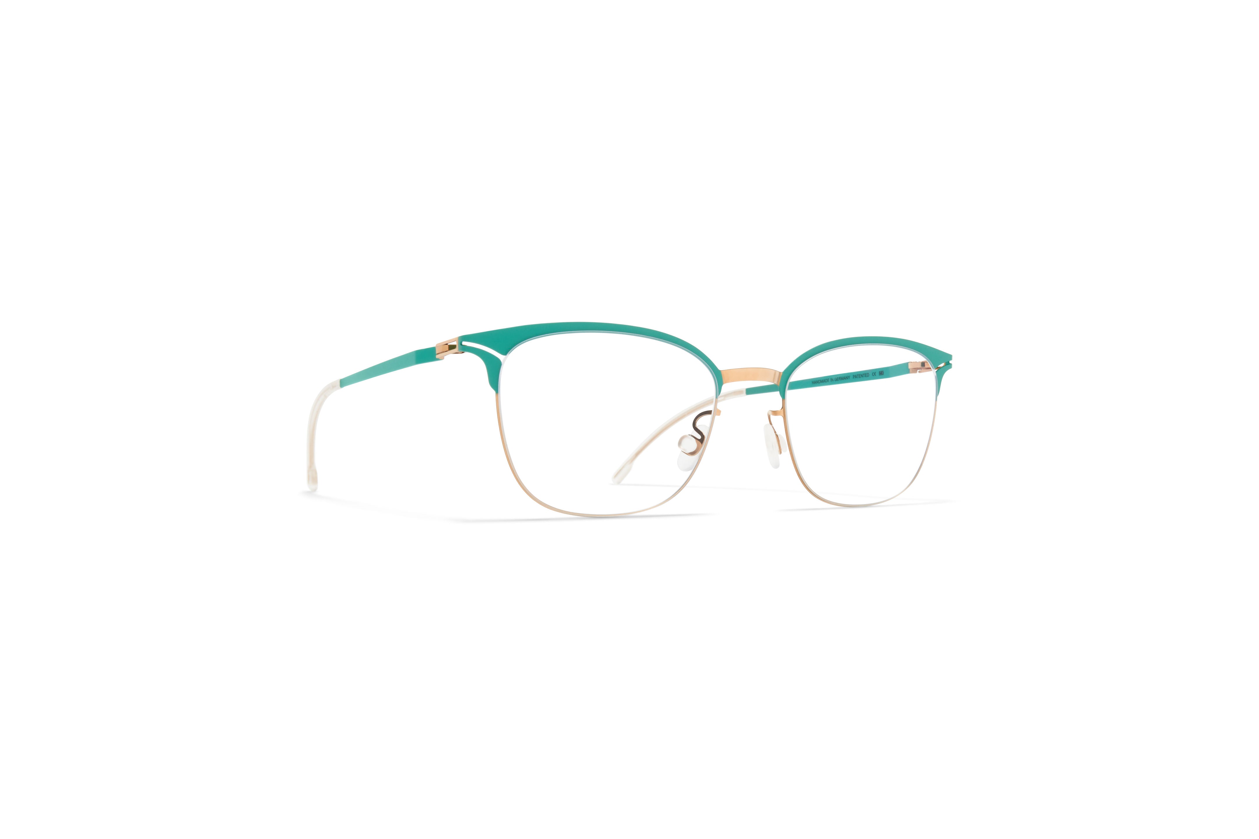 MYKITA HOLLIS Optical Champagne Gold/Jade Green