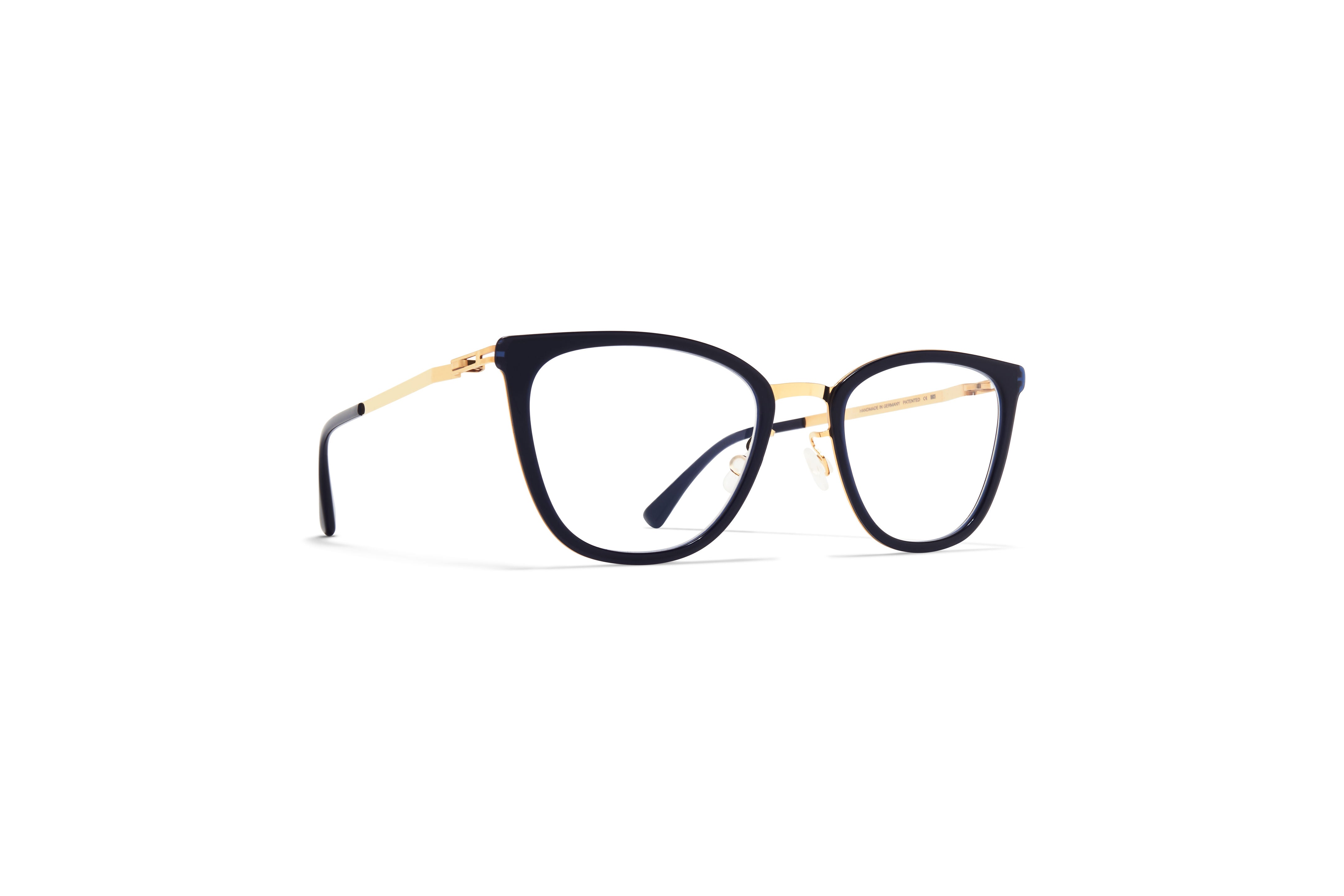MYKITA JADA Optical A76 Glossy Gold/Milky Indigo