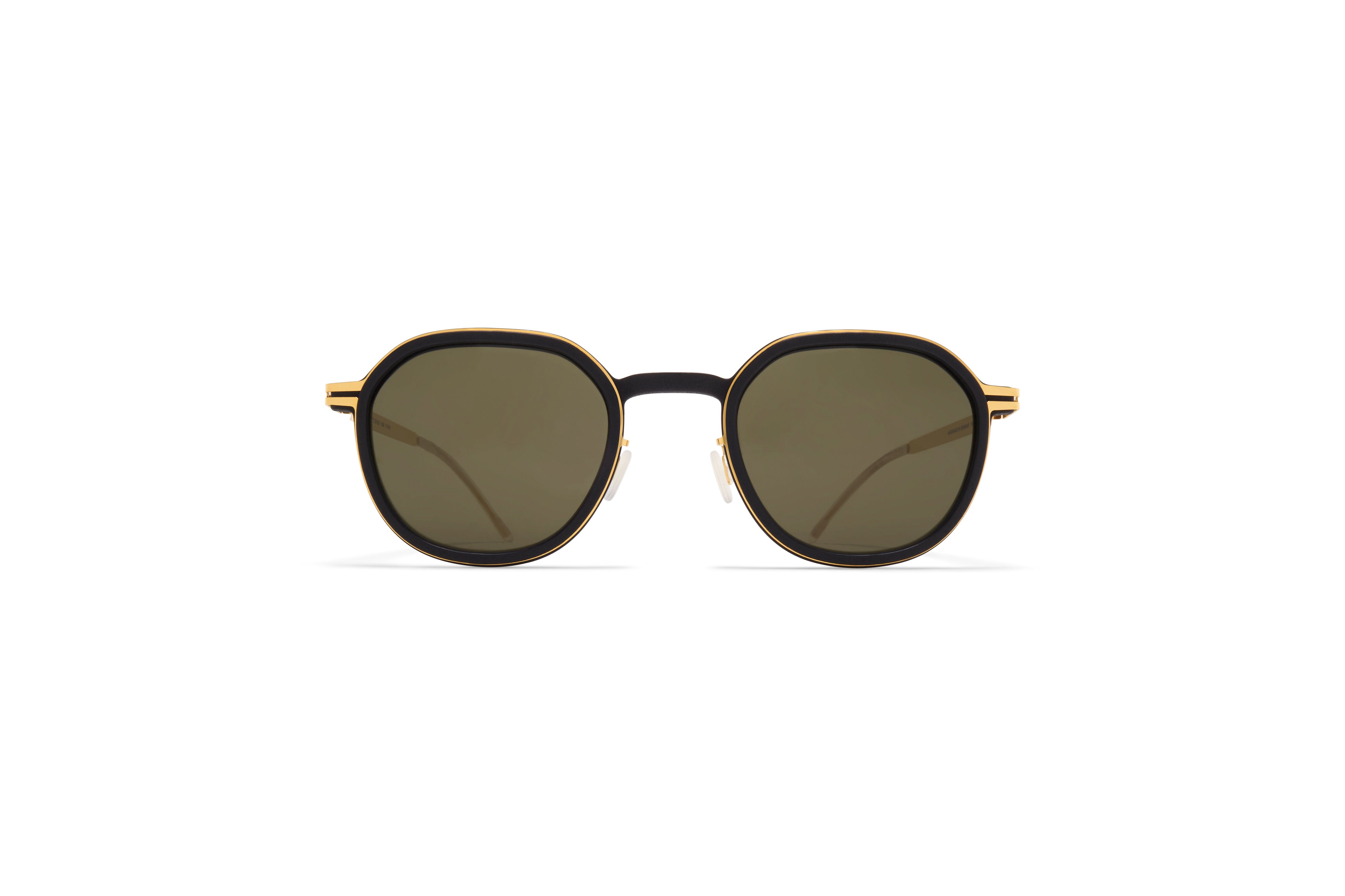 MYKITA BIRCH Sunglasses MH7 Pitch Black/Glossy Gold