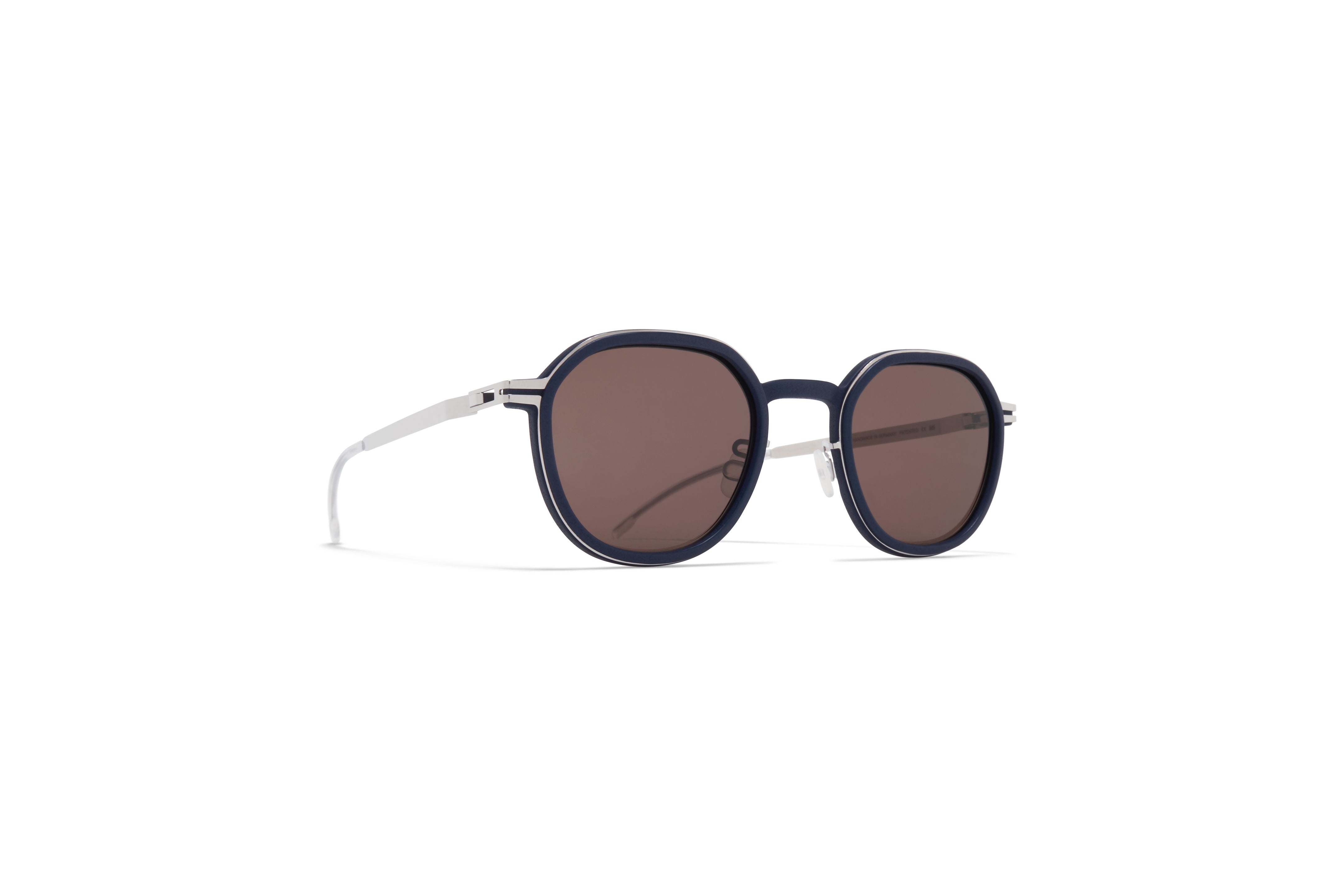 MYKITA BIRCH Sunglasses MH75 Indigo/Shiny Silver