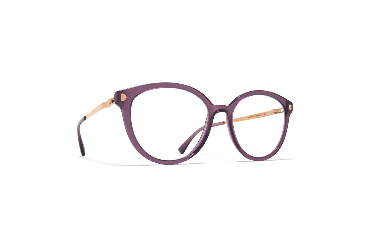 MYKITA YOLA Optical C218 Sweet Grape/Champagne Gold