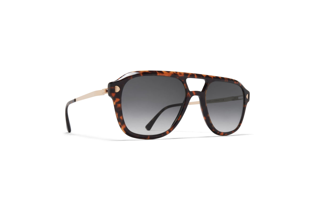 MYKITA LAVAND Sunglasses C220 Amber Havana/Champagne Gold