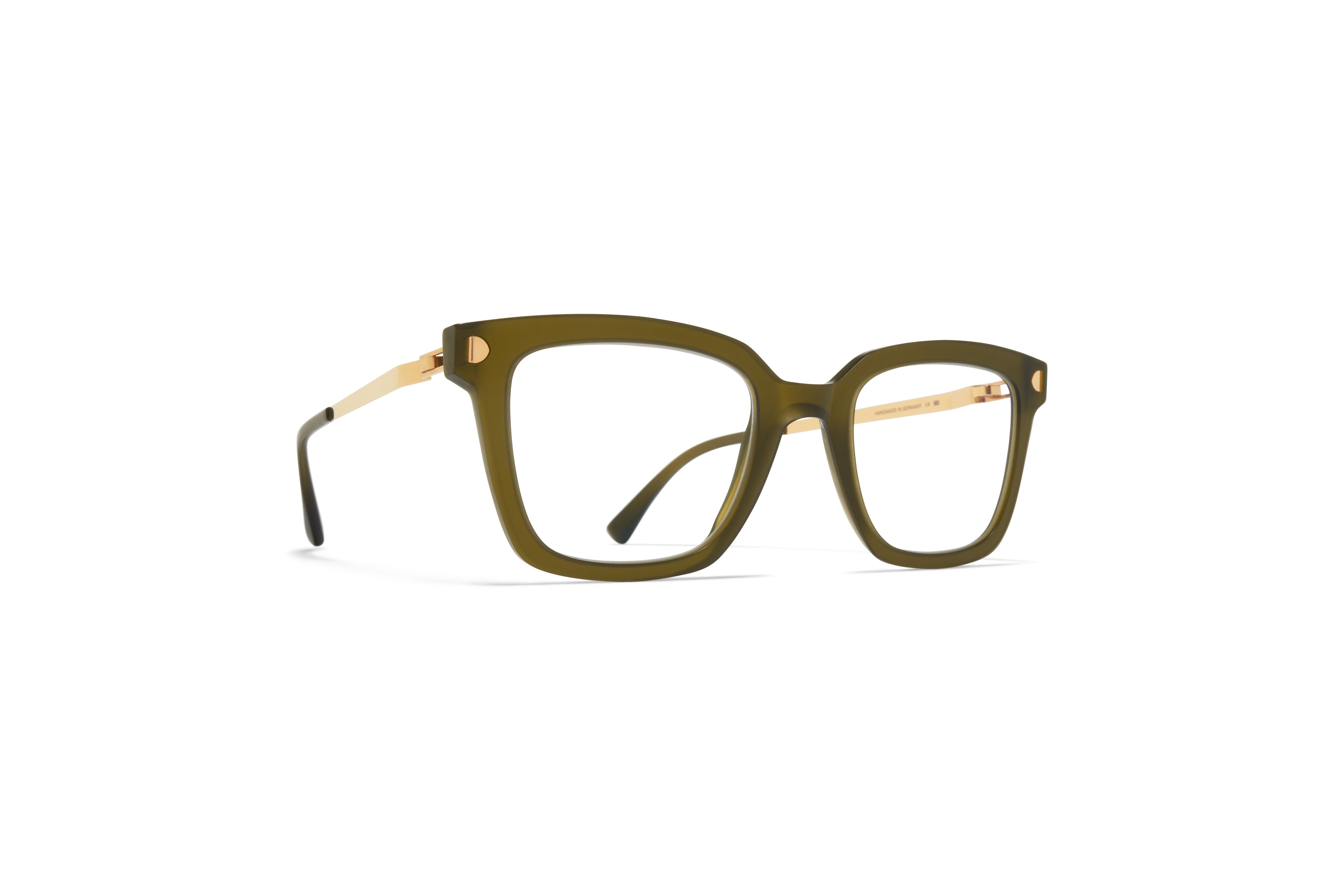 MYKITA NEALE Optical C232 Chilled Raw Peridot/Glossy Gold