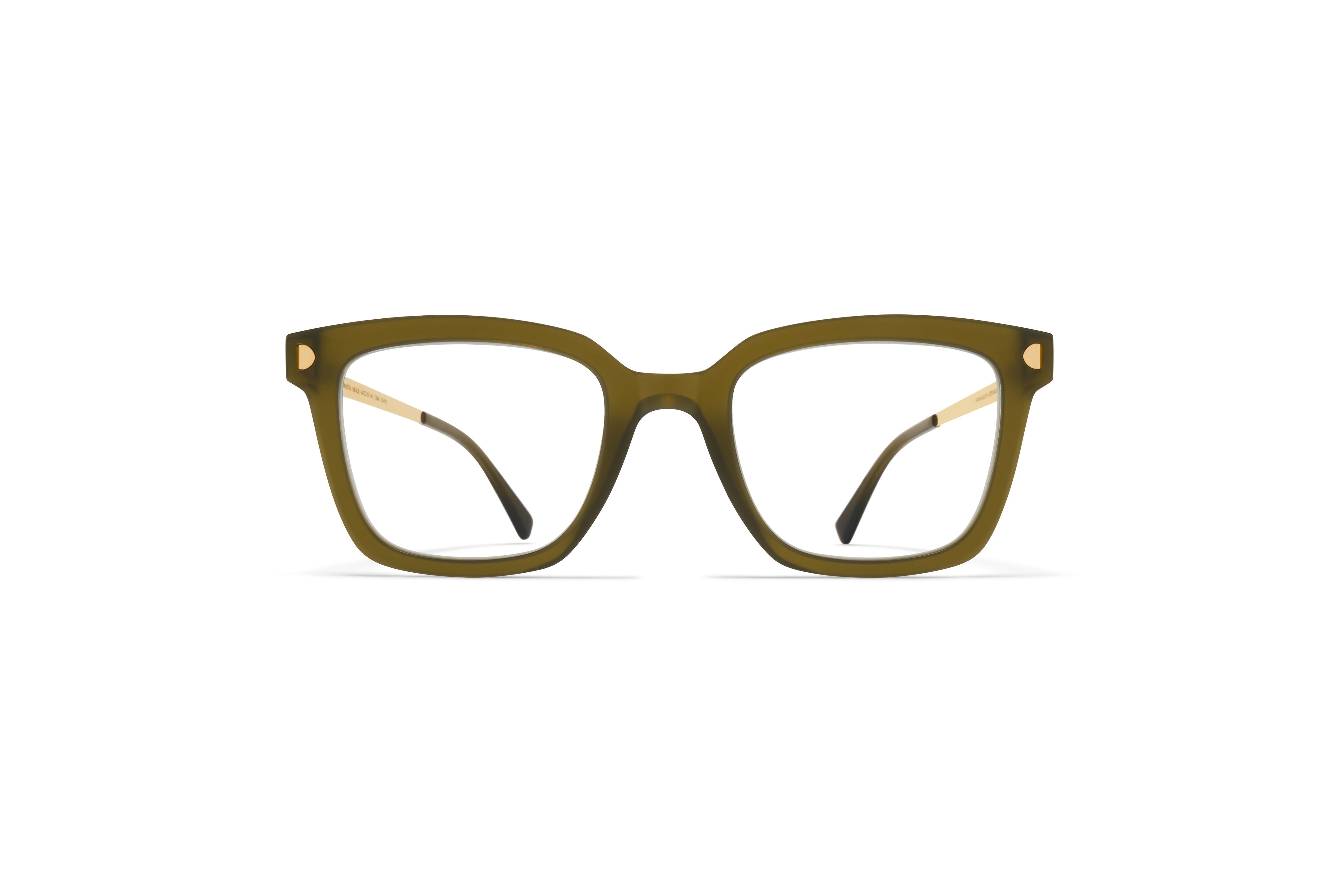 MYKITA NEALE Optical C232 Chilled Raw Peridot/Glossy Gold
